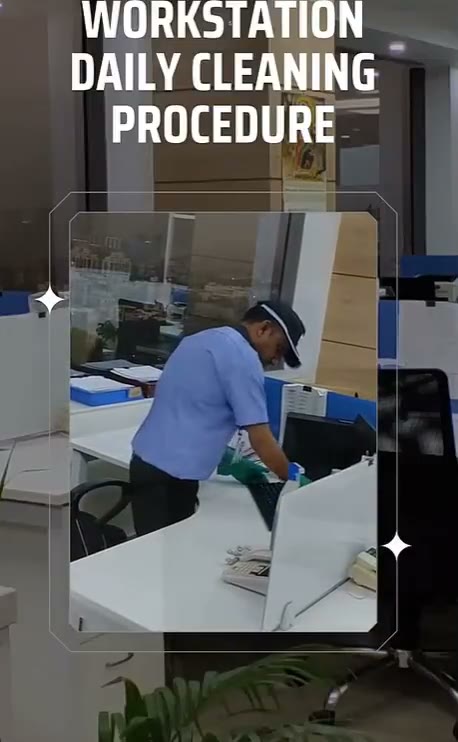 Office Workstation Cleaning Dubai — Daily Desk Sanitization